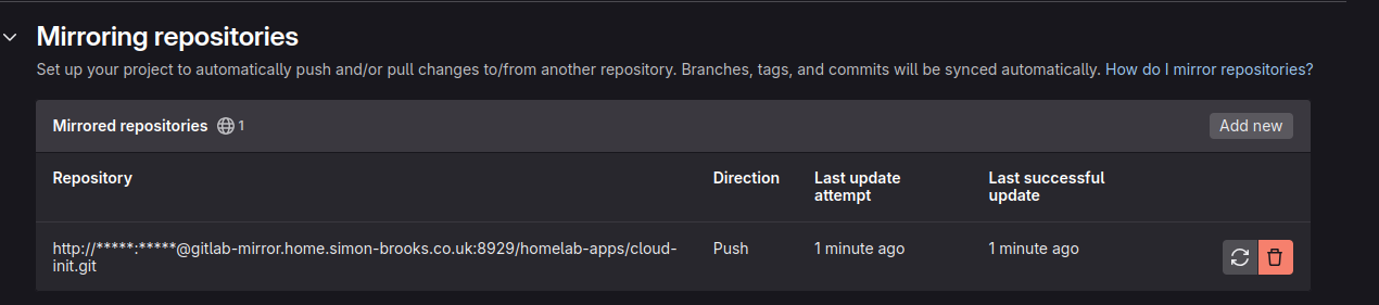Gitlab-Mirror