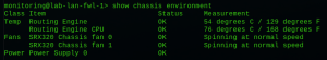 show chassis environment
